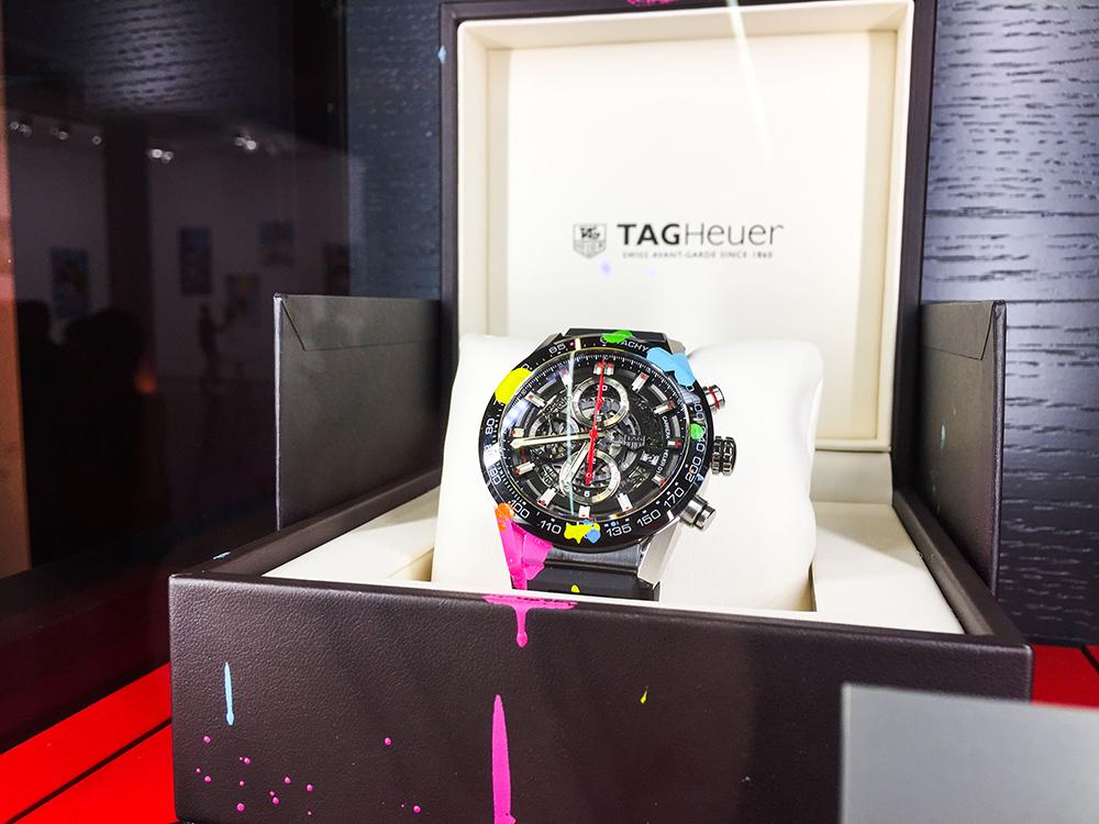 TAG Heuer разрисованный Alec Monopoly TAG Heuer разрисованный Alec Monopoly