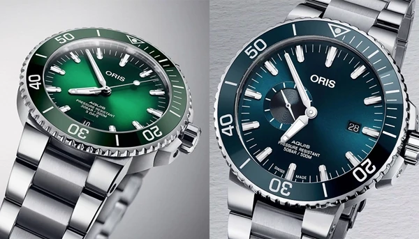 Oris Aquis Date Calibre 400 и Aquis Small Second Date