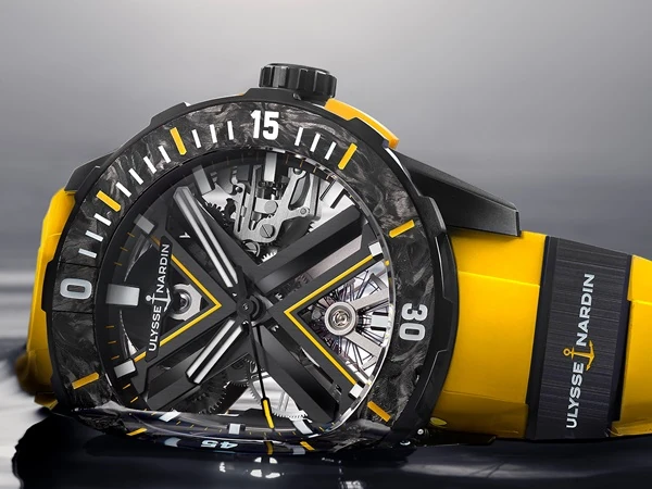 Diver X Skeleton Black Carbonium