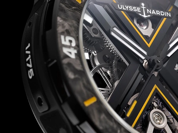 Diver X Skeleton Black Carbonium
