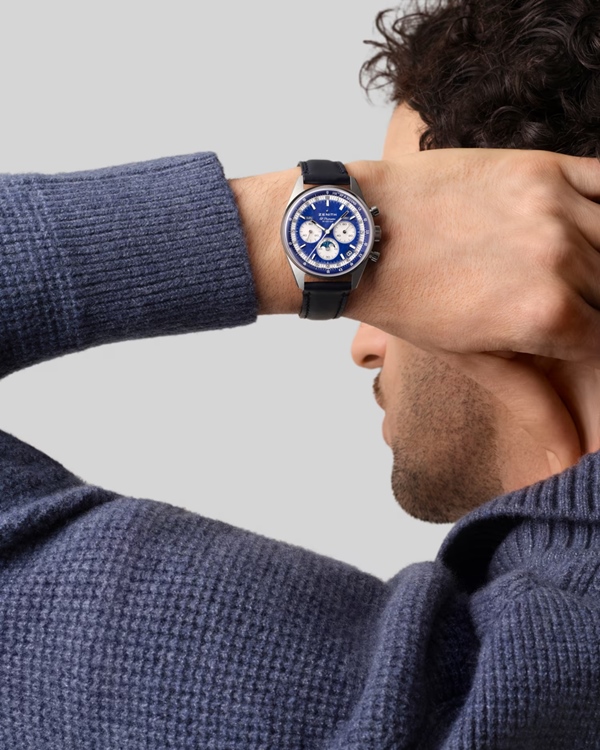 Zenith Chronomaster Original Triple Calendar Lapis Lazuli