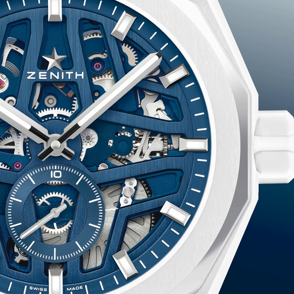 Zenith Defy Skyline White Ceramic Skeleton